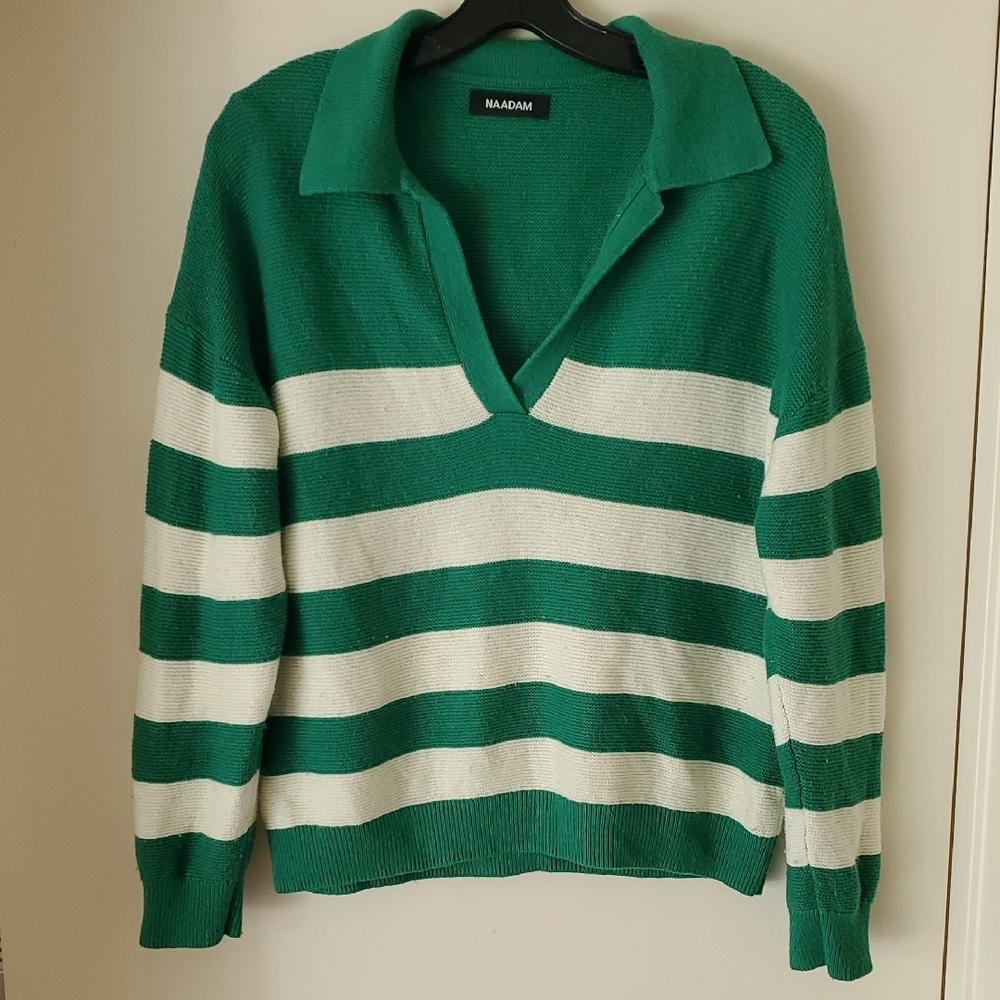 Naadam Polo Sweater